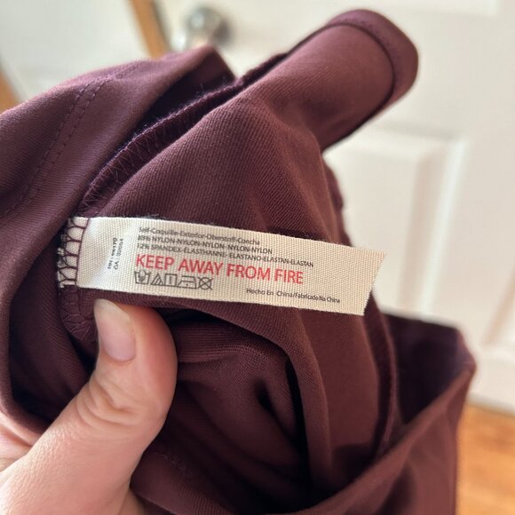 Free People Intimately Probably Should Bodycon Mini Dress brown medium m - Picture 5 of 9